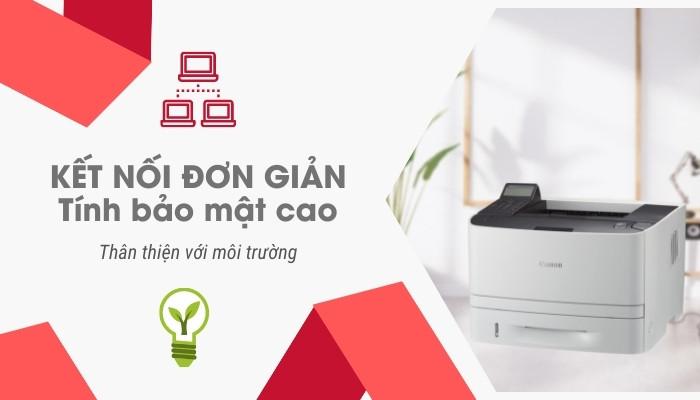 Kết nối máy in văn phòng Canon LBP252dw