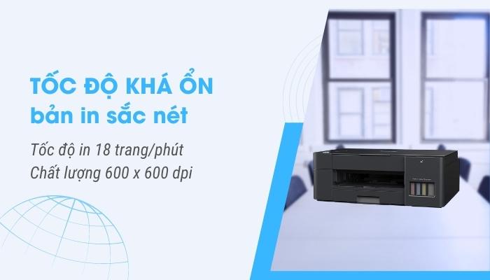 tốc độ máy in đa chức năng brother t220