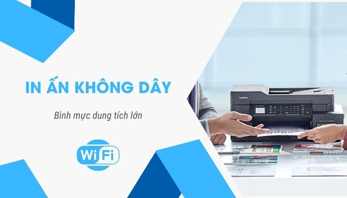 Kết nối máy in đa năng Brother T720dw