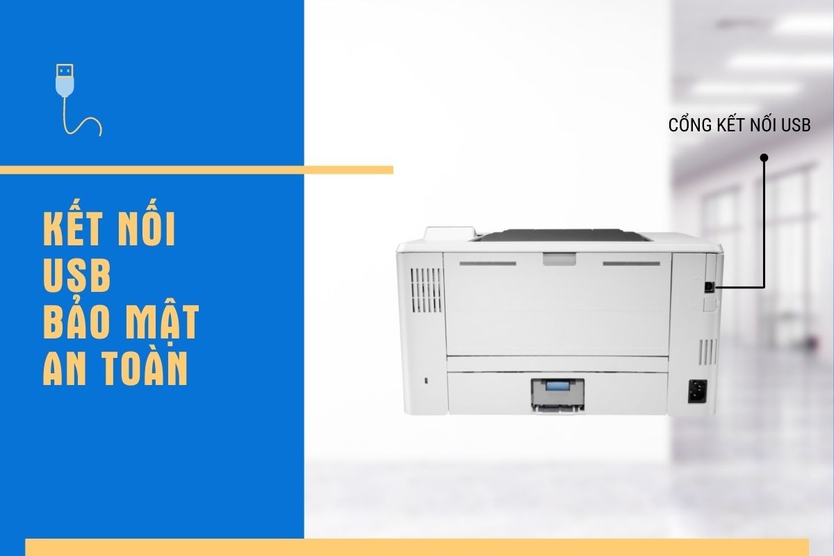 kết nối máy in văn phòng HP M304a