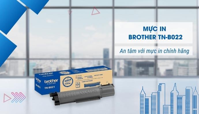 chất lượng mực in Brother TN-B022