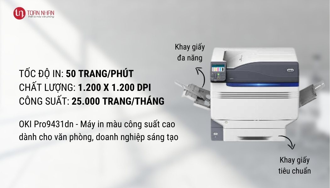 tính năng máy in laser màu OKI Pro9431dn tính năng máy in laser màu OKI Pro9431dn