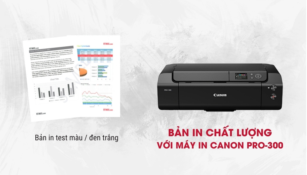 chất lượng máy in phun màu Canon Pro-300 chất lượng máy in phun màu Canon Pro-300