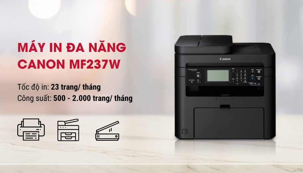 máy in đa năng Canon MF237W