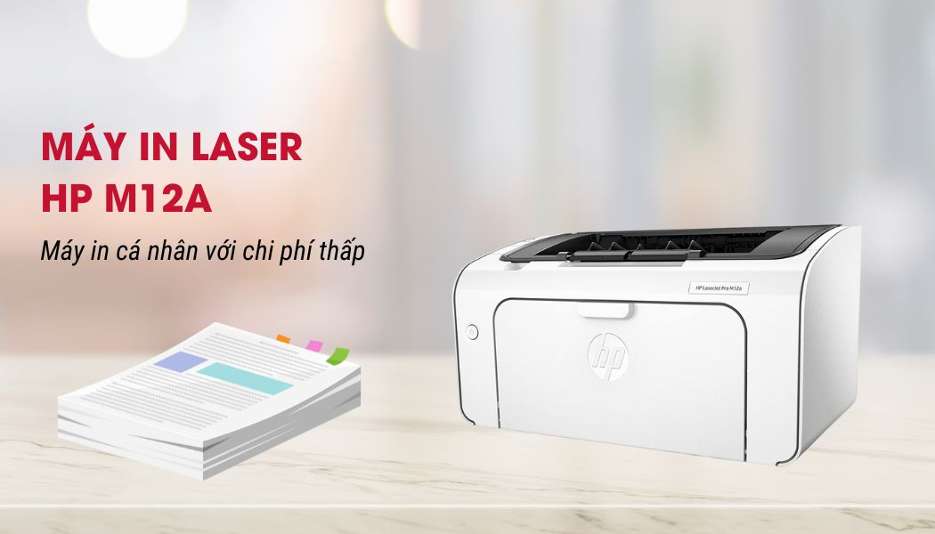 máy in laser HP M12a máy in laser HP M12a