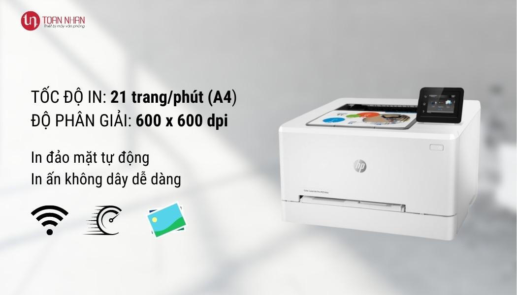 tính năng máy in laser màu HP M254dw
