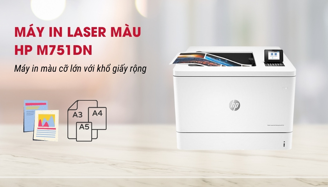 tổng quan máy in laser HP M751dn tổng quan máy in laser HP M751dn