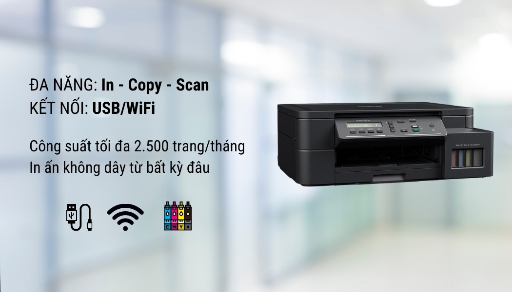 máy in đa chức năng Brother DCP-T520w máy in đa chức năng Brother DCP-T520w