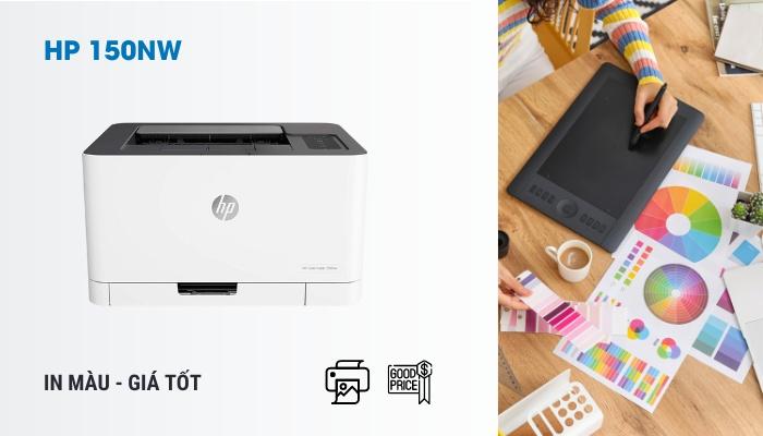 máy in laser màu HP 150nw giá rẻ