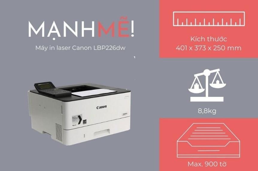 thiết kế máy in laser Canon LBP226dw thiết kế máy in laser Canon LBP226dw