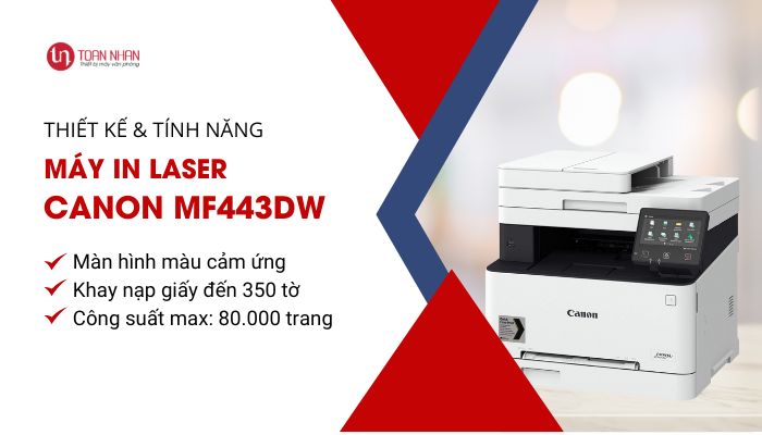 Thiết kế máy in laser Canon MF443dw Thiết kế máy in laser Canon MF443dw