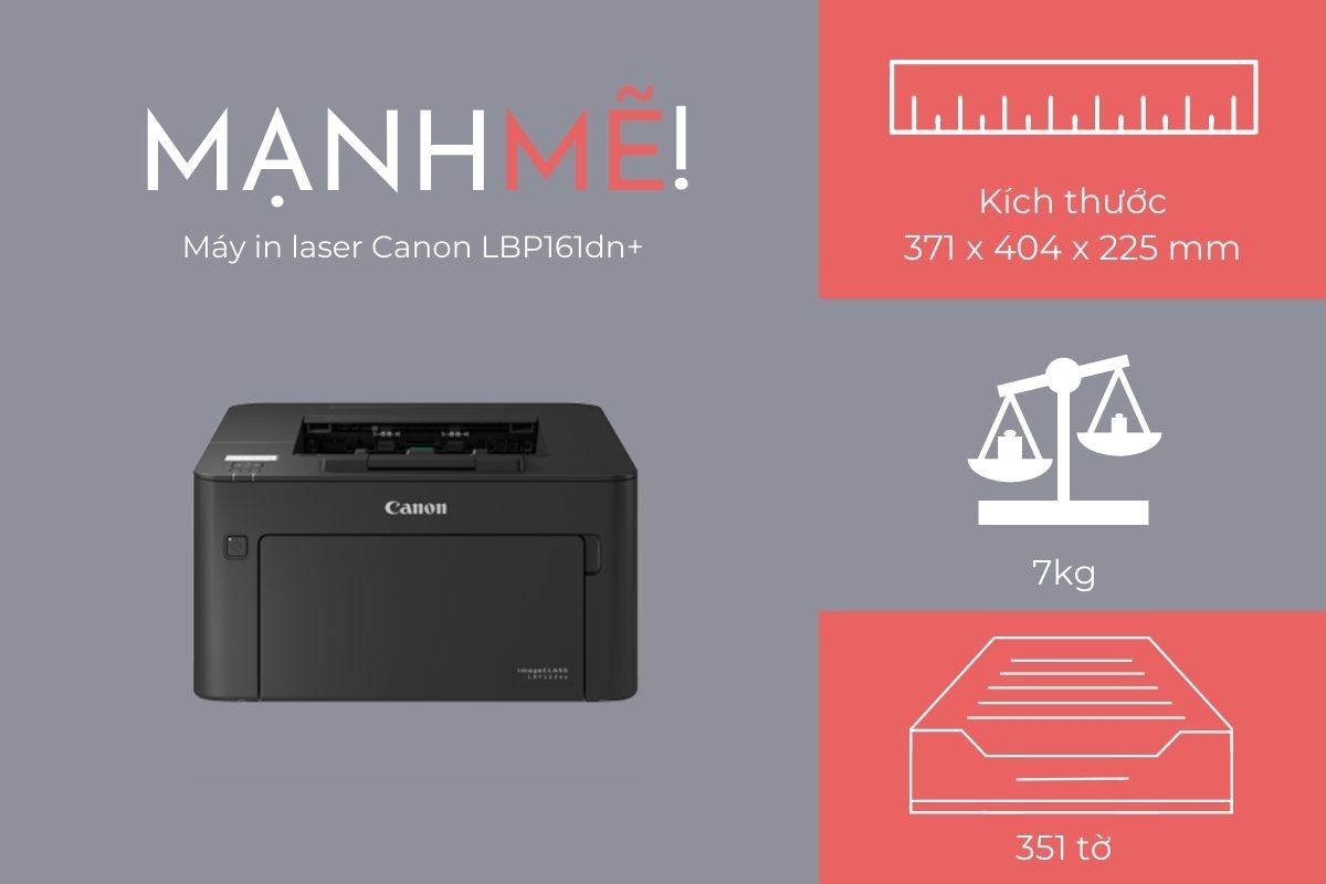 thiết kế máy in laser Canon LBP161dn+ thiết kế máy in laser Canon LBP161dn+
