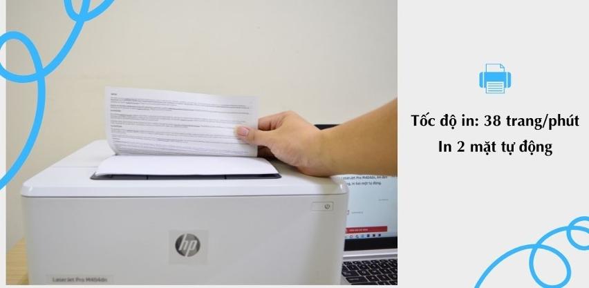 tốc độ máy in laser HP M404dn tốc độ máy in laser HP M404dn