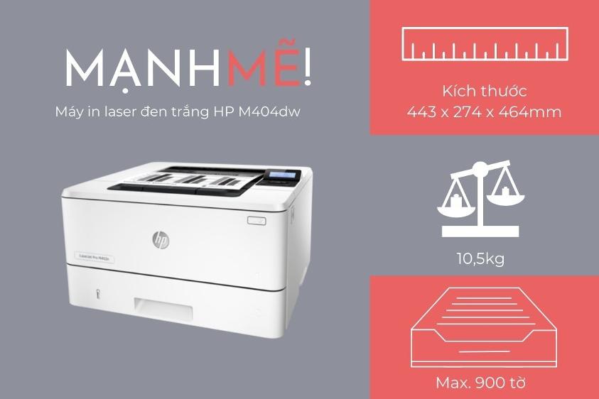 Máy in HP 404dw thiết kế Máy in HP 404dw thiết kế