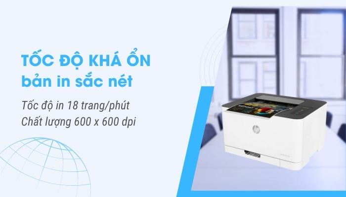 Tốc độ máy in HP laser 150A Tốc độ máy in HP laser 150A
