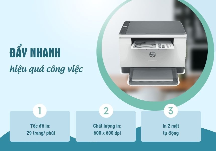 tính năng máy in laser HP 236Dw tính năng máy in laser HP 236Dw