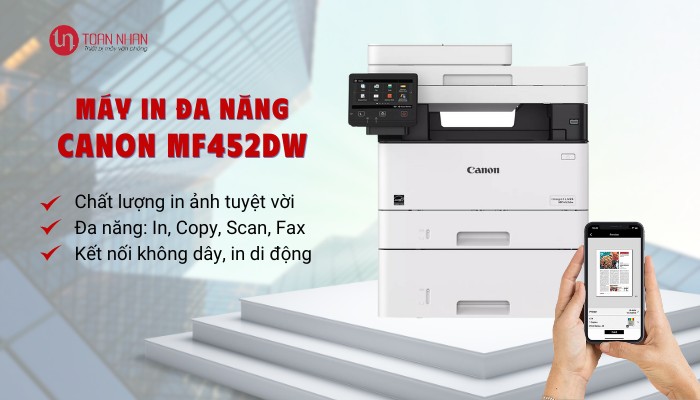 tính năng máy in đa chức năng Canon MF452Dw tính năng máy in đa chức năng Canon MF452Dw