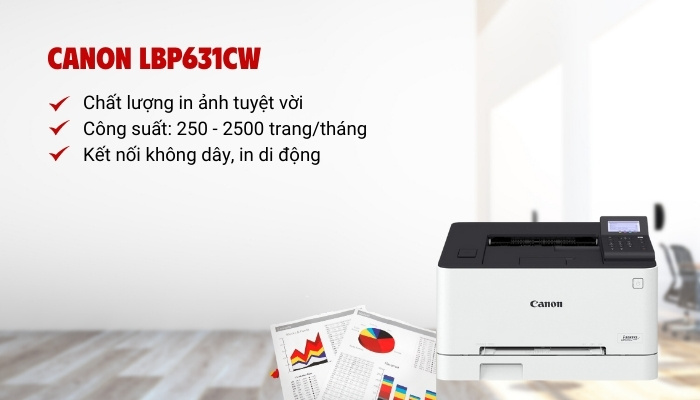 hiệu năng máy in Canon LBP631Cw hiệu năng máy in Canon LBP631Cw