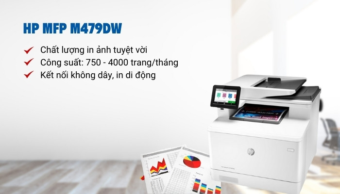 hiệu suất máy in laser màu HP M479Dw hiệu suất máy in laser màu HP M479Dw