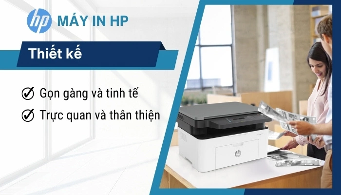 máy in HP với thiết kế hiện đại máy in HP với thiết kế hiện đại