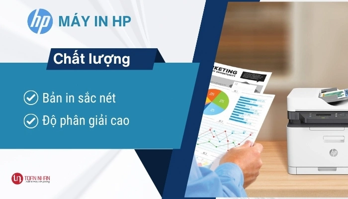 Máy in HP có chất lượng in vượt trội Máy in HP có chất lượng in vượt trội