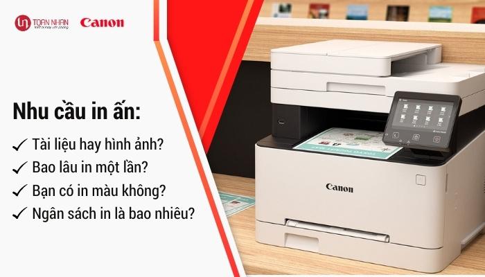 Tối ưu trải nghiệm máy in Canon