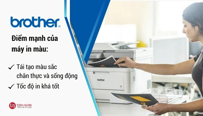 điểm mạnh máy in màu Brother điểm mạnh máy in màu Brother