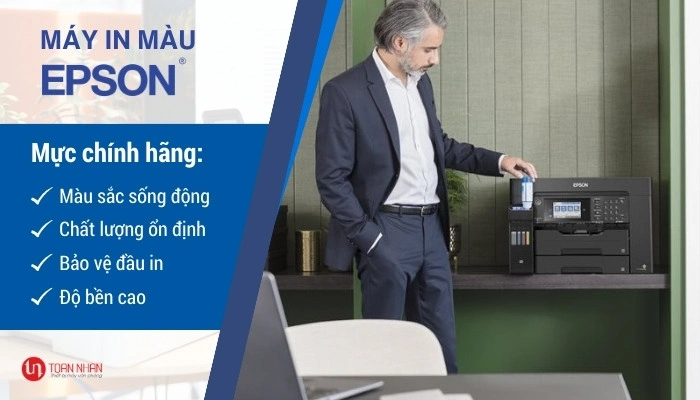 mực in chính hãng cho máy in màu Epson mực in chính hãng cho máy in màu Epson