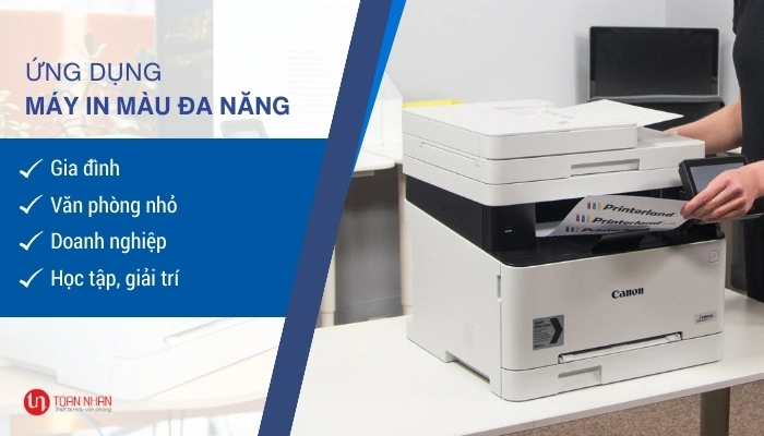 Ứng dụng máy in màu đa năng Ứng dụng máy in màu đa năng