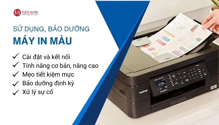 sử dụng, bảo dưỡng máy in màu sử dụng, bảo dưỡng máy in màu