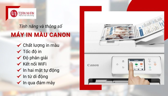 Tính năng máy in màu Canon cho văn phòng nhỏ Tính năng máy in màu Canon cho văn phòng nhỏ
