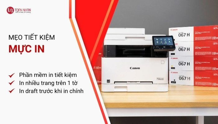 Mẹo tiết kiệm mực máy in màu Canon Mẹo tiết kiệm mực máy in màu Canon