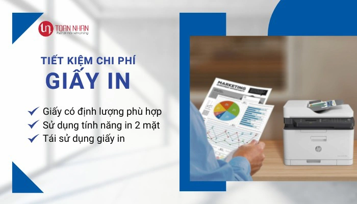 Tiết kiệm chi phí giấy in Tiết kiệm chi phí giấy in