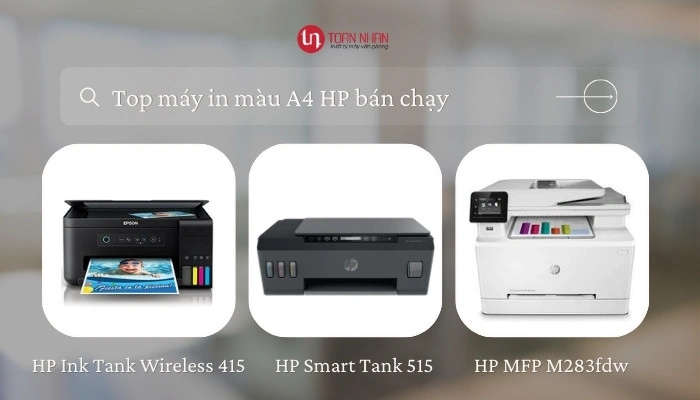 Top máy in màu A4 HP bán chạy Top máy in màu A4 HP bán chạy