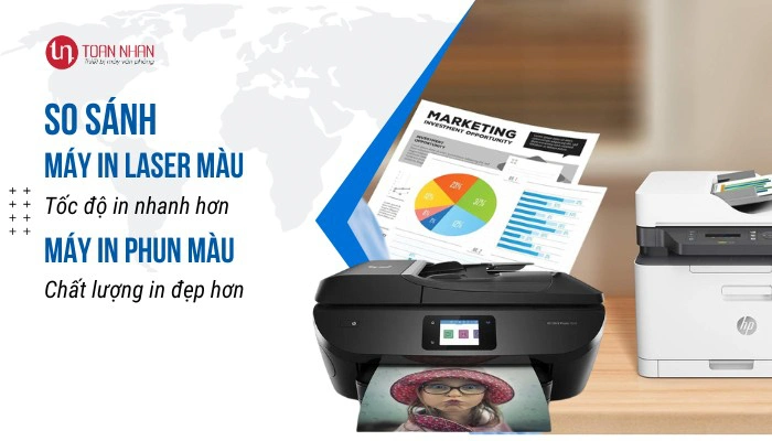 so sánh máy in phun màu và máy in laser màu so sánh máy in phun màu và máy in laser màu