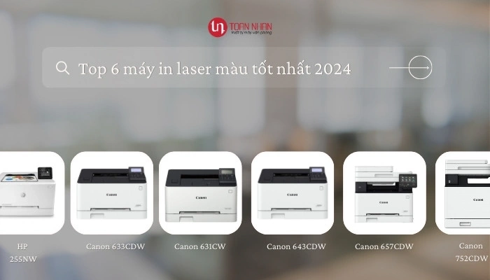 Top 6 máy in laser màu bán chạy 2024 Top 6 máy in laser màu bán chạy 2024