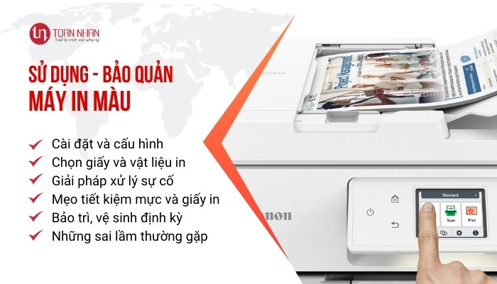 hướng dẫn sử dụng và bảo quản máy in màu chất lượng cao hướng dẫn sử dụng và bảo quản máy in màu chất lượng cao