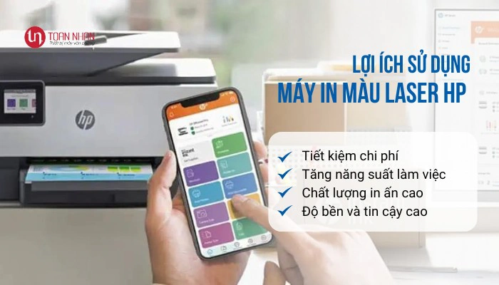 lợi ích sử dụng máy in màu laser HP lợi ích sử dụng máy in màu laser HP