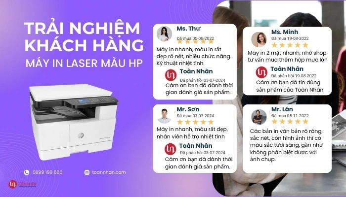 đánh giá của khách hàng về máy in laser màu HP đánh giá của khách hàng về máy in laser màu HP