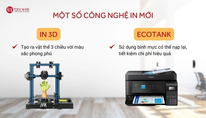 một số công nghệ in mới một số công nghệ in mới