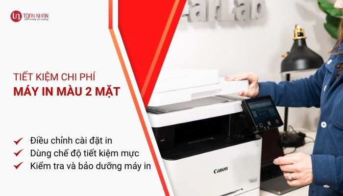 Tiết kiệm chi phí khi dùng máy in màu 2 mặt Tiết kiệm chi phí khi dùng máy in màu 2 mặt