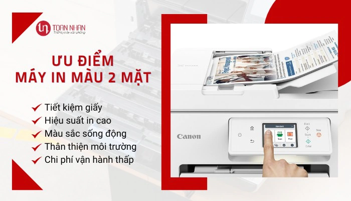 Ưu điểm máy in màu 2 mặt Ưu điểm máy in màu 2 mặt