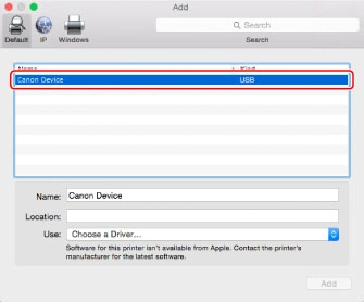 kết nối cài đặt driver máy in canon trên MacOS 4 kết nối cài đặt driver máy in canon trên MacOS 4