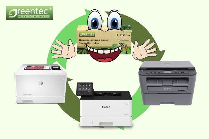 Tương thích mực in Greentec